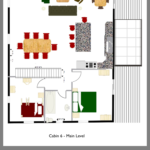 Cabin 6 main level layout